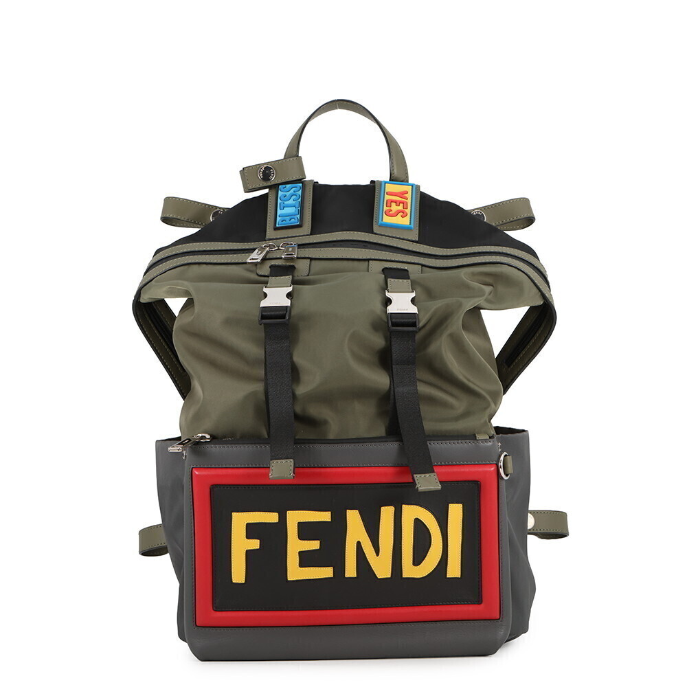 Fendi Backpack Leather SIU Seat
